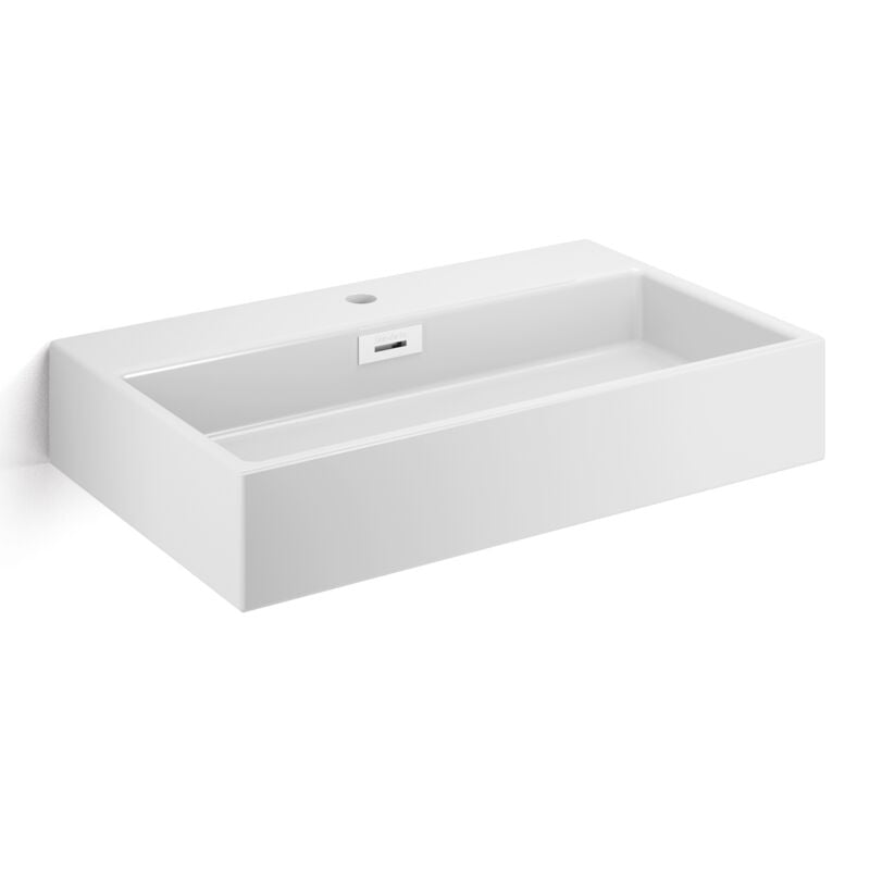 Lavabo à poser/à suspendre avec trou pour - Lineabeta