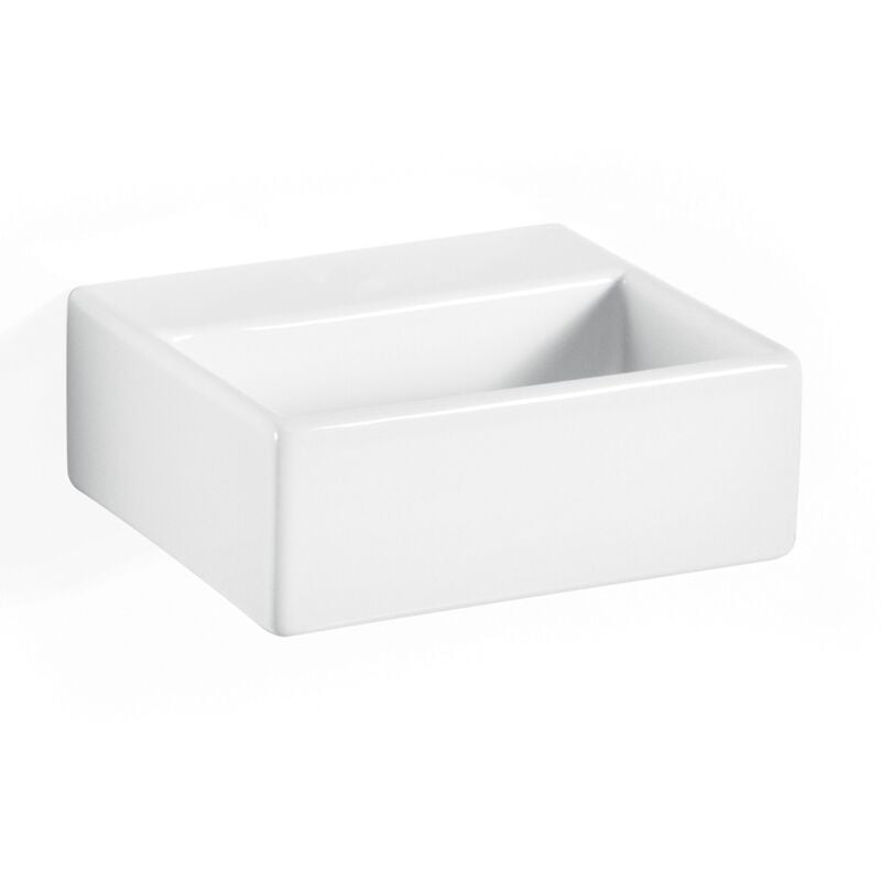 Lineabeta - Lavabo à poser/à suspendre sans trou pour robinet