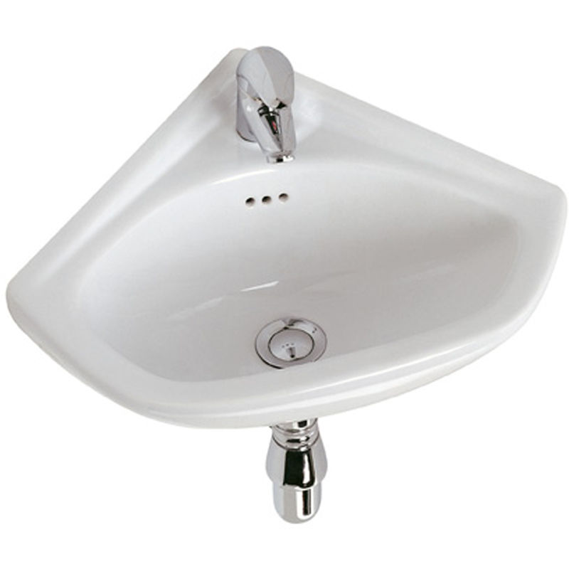 Lavandino Ad Angolo Misure.Lavabo Ad Angolo Bianco Sospeso Torano Di Ceramica Globo 41 5x46 5x17 5 Cm Va020 Bi