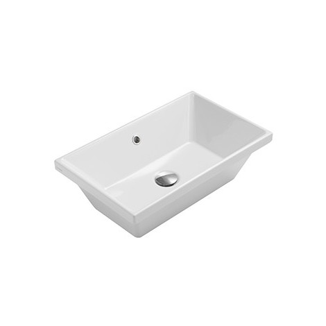 Lavabo Incasso Bagno Ceramica.Lavabo Sottopiano 55x34 Ceramica Globo Stockholm Fo057 Bi