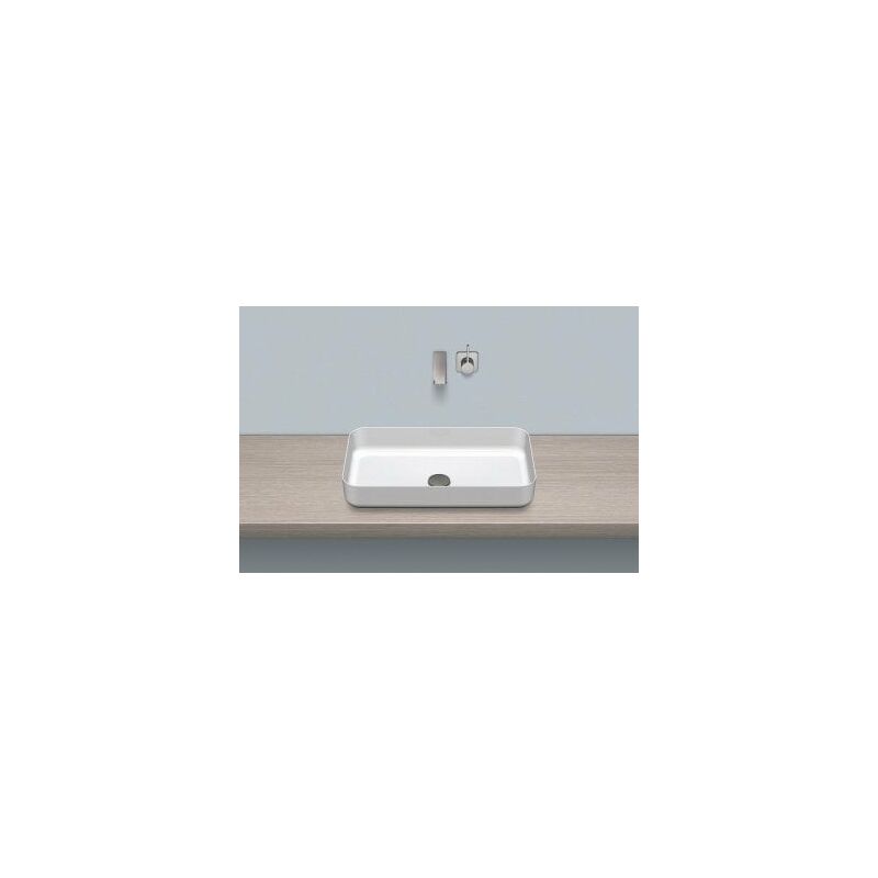 

Cuenca del cuenco SB.SR650, rectangular W: 599mm H: 118mm D: 349mm, 3507500000, blanco - 3507500000 - Alape