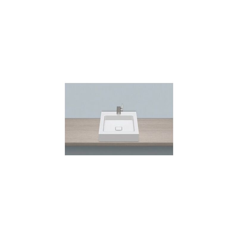 

top basin AB.Q450H.1, rectangular W: 450mm H: 110mm D: 500mm, 3304000000, blanco - 3304000000 - Alape