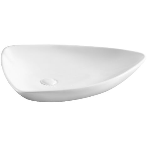 Lavabo appoggio 66x46.5 cm LA36 bianco