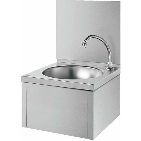 Lavabo avec dosseret - À volet frontal - Franke