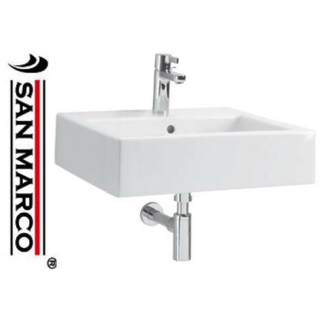 Lavandino Bagno 50 Cm.Lavabo Bagno Pozzi Ginori Closer Con Bacino Rettangolare 50 Cm Solo Lavabo 19030000