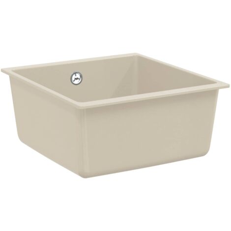 Lavabo Beige 430 x 460 mm 80% Cuarzo y 20% Resina