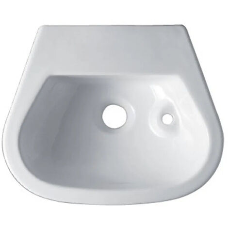 Lavabo Beverino 40 Cm In Porcellana