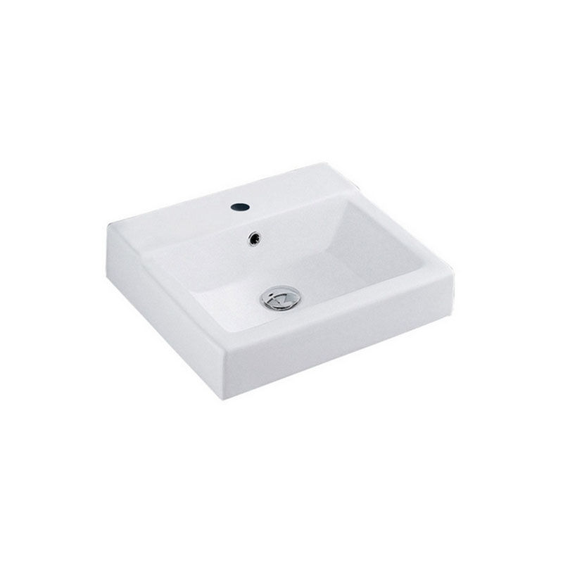 Lavabo Da Incasso Ceramica Althea.Lavabo Ceramica Bianca Althea Stik 45x50 Installazione Sospesa O Da Appoggio 185 La16