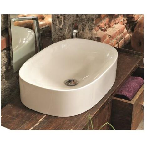 LAVABO CERAMIQUE WILD DIM 60 A POSER SANS TROP PLEIN - CRISTINA ONDYNA WWL3081