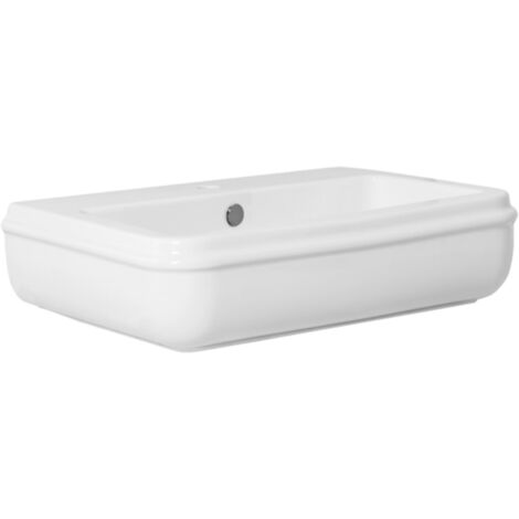 Lavabo Charme sospeso/appoggio cm. 68x46 tre fori in ceramica