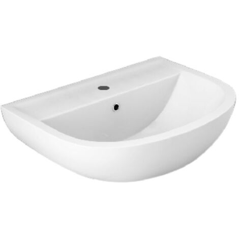 LAVABO COMPACT Monoforo L. 55 cm