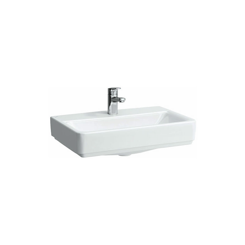 

Lavabo compacto de sobre encimera Running PRO S, sin agujero para grifo, sin rebosadero, modelo US, 550x380, blanco, color: Blanco - H8179580001421