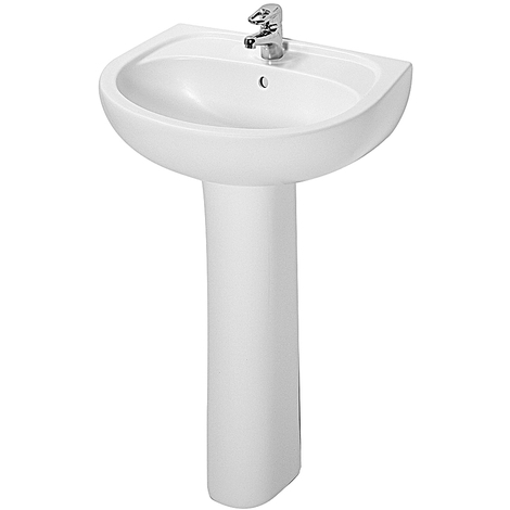 Lavandino Bagno Con Colonna.Lavabo Con Colonna In Ceramica Serie Kim U8243 U82430