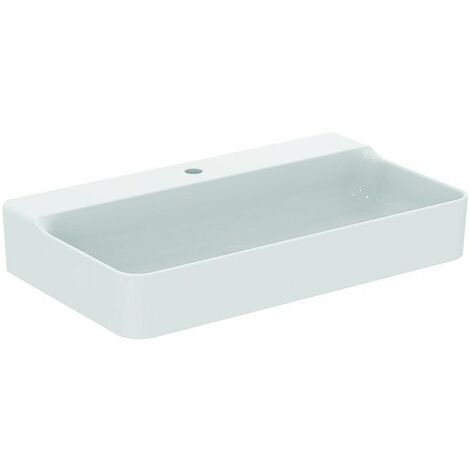 Lavabo CONCA 800x450x165mm bianco con IdealPlus IDEAL STANDARD
