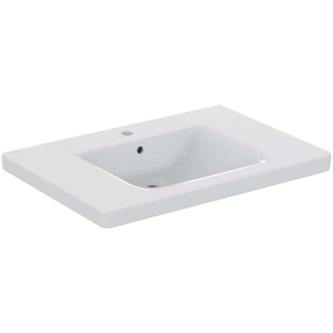 Lavabo CONNECT FREEDOM accesible en silla de ruedas 800 x 555 x 165 mm blanco IDEAL STANDARD