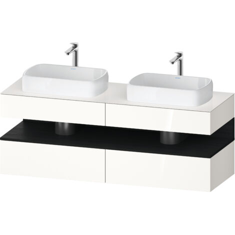 Lavabo consola Collection One de Duravit, 2 extraíbles, 2