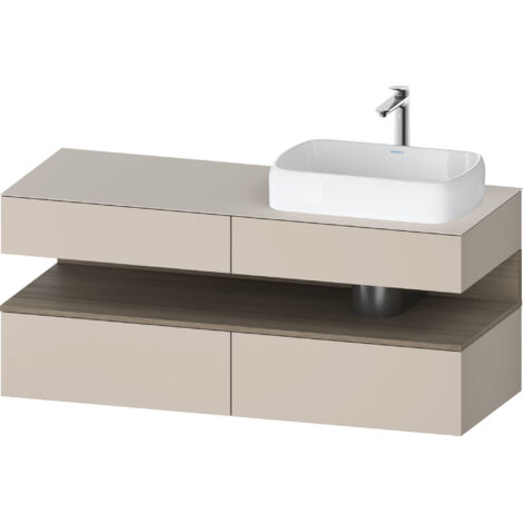 Lavabo consola Collection One de Duravit, 2 extraíbles, 2
