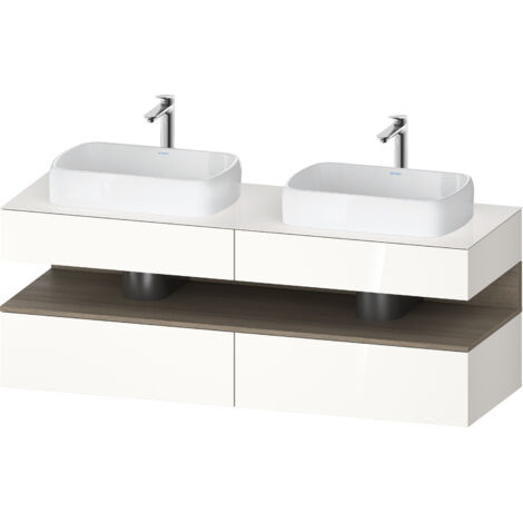 Lavabo consola Collection One de Duravit, 2 extraíbles, 2