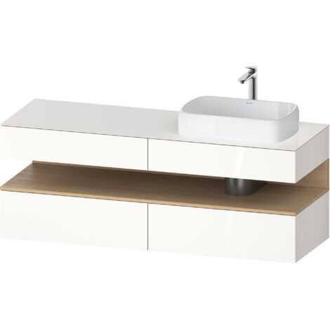 Lavabo consola Collection One de Duravit, 2 extraíbles, 2
