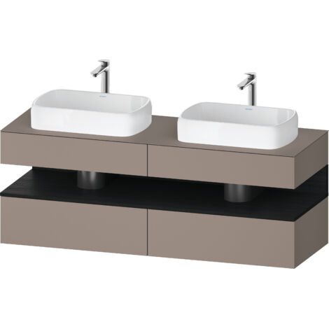 Lavabo consola Collection One de Duravit, 2 extraíbles, 2