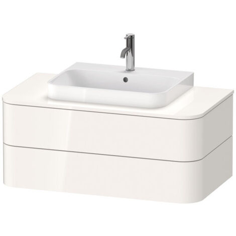 Lavabo consola Duravit Happy D.2 Plus, suspendido, 1000x550 mm, 2
