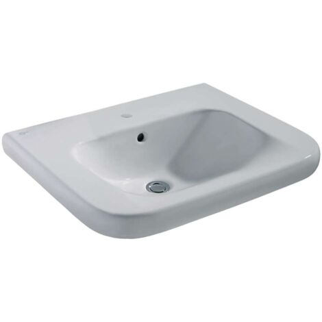 Lavabo CONTOUR 21 accessibile ai disabili 650 x 555 x 175 mm bianco IDEAL STANDARD