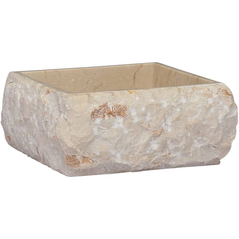 

Lavabo crema mármol 30x30x13 cm