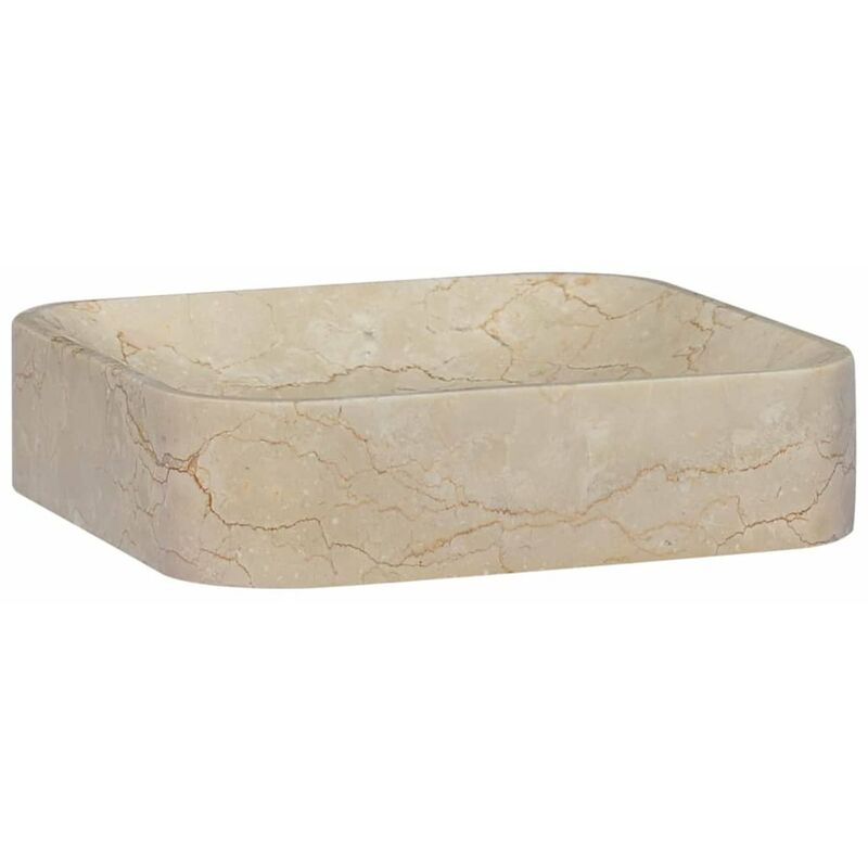 

Lavabo crema marmol 40x40x10 cm