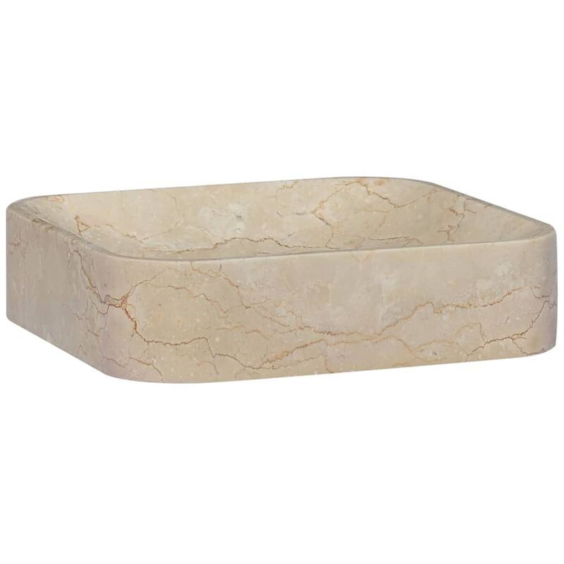 

Lavabo crema mármol 40x40x10 cm