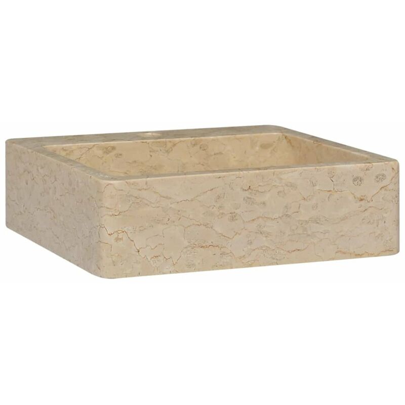 

Lavabo crema marmol 40x40x12 cm