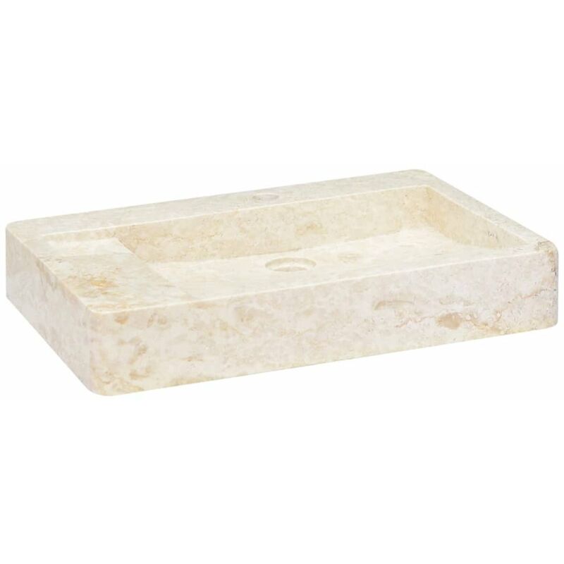 

Lavabo crema marmol 58x39x10 cm