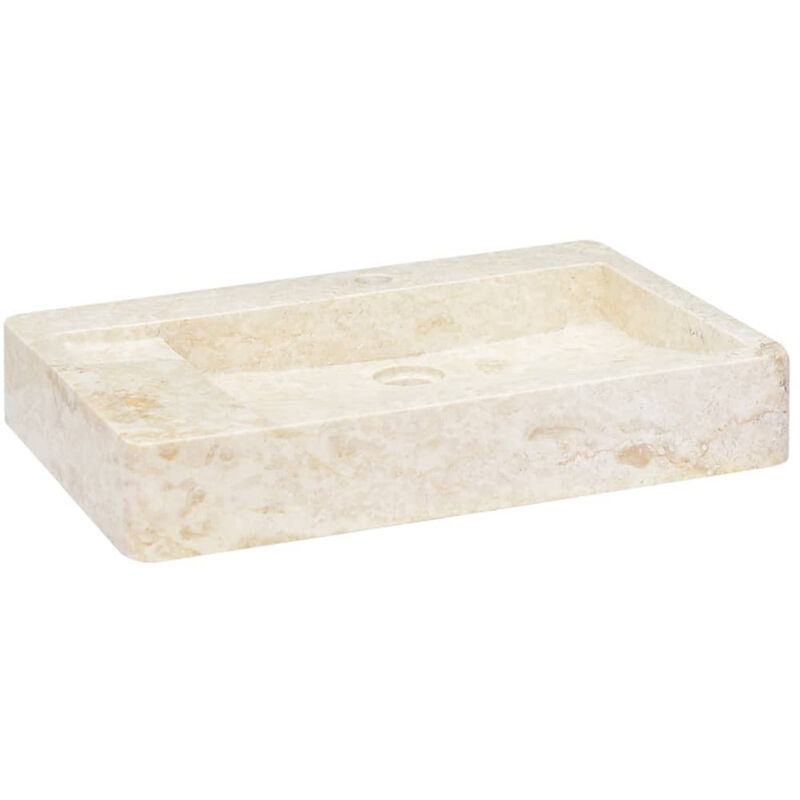 

Lavabo crema marmol 58x39x10 cm