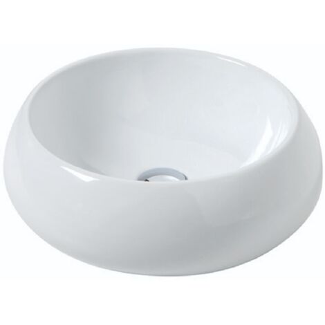 Lavabo da appoggio 45 cm, modello LA65, colore bianco