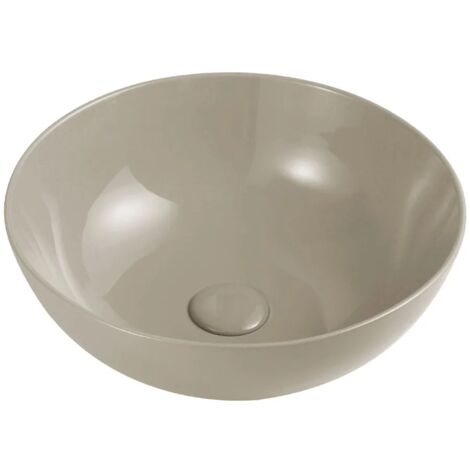 Lavabo da appoggio a ciotola 38,5 cm sabbia in ceramica  Espeon