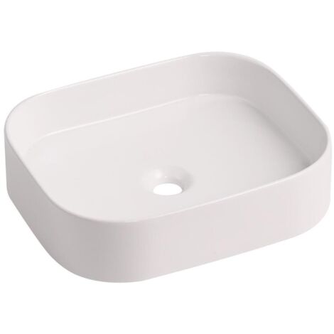 Lavabo da appoggio effetto marmo Naya