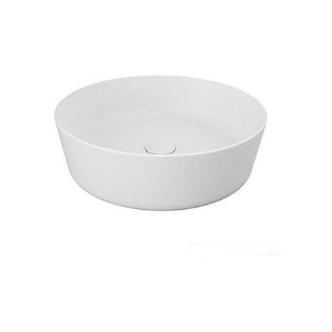 LAVABO DA APPOGGIO FEELING TONDO Beige Opaco Matt