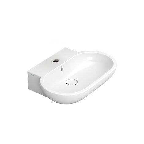 Lavabo da appoggio mirto monoforo l. 65 cm
