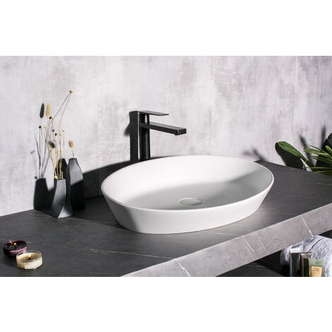 Mensola sospesa per lavabo Bagno da appoggio, Larghezza 60/80/110/140,  Serie Master con Rivestimento Idrorepellente (Grigio Cemento, Mensola 60  cm) : : Casa e cucina