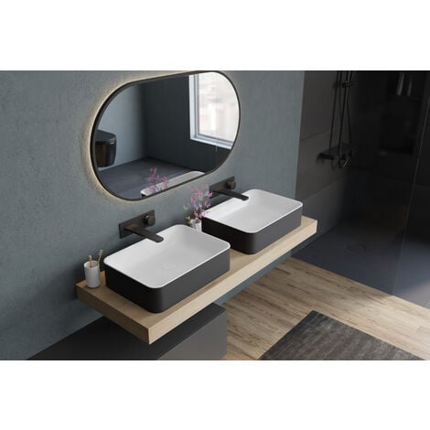 Sgabello Bagno Design Spa Doccia IN Colata Minerale Sedia