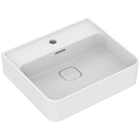 Lavabo da appoggio ovale bianco lucido - Azzurra ceramica Circle