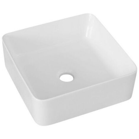 LAVABO D'APPOGGIO MOD. LA54 CM 39 X 39 Bianco