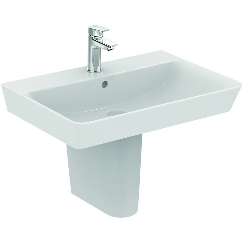 

Lavabo de aire Connect Air Cube 550mm E0299, color: Blanco con Ideal Plus - E0299MA - Ideal Standard