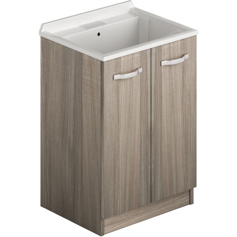 Lavabo de buanderie deux portes 61x50x86 elm