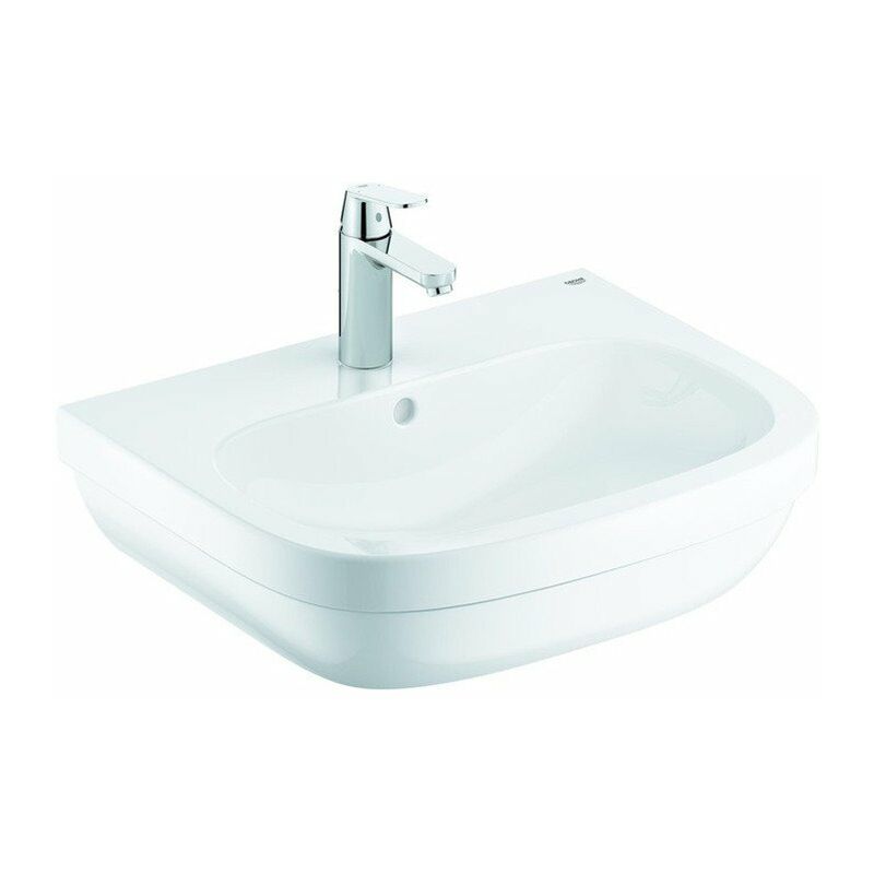 

Lavabo de cerámica 39642 60cm / Eurosmart C EHM blanco alpino / cromado