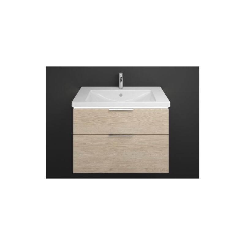 

Lavabo de cerámica Burgbad Eqio con mueble bajo lavabo y mueble bajo lavabo LED, iluminación SEZA093, anchura 930 mm, Color (frente/cuerpo): Roble