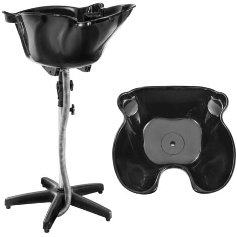 Bac à shampoing - physa - Angle d'inclinaison: 180° - Longueur du tube: 1,5 m - Dimensions évier: 50 x 48 x 27 cm