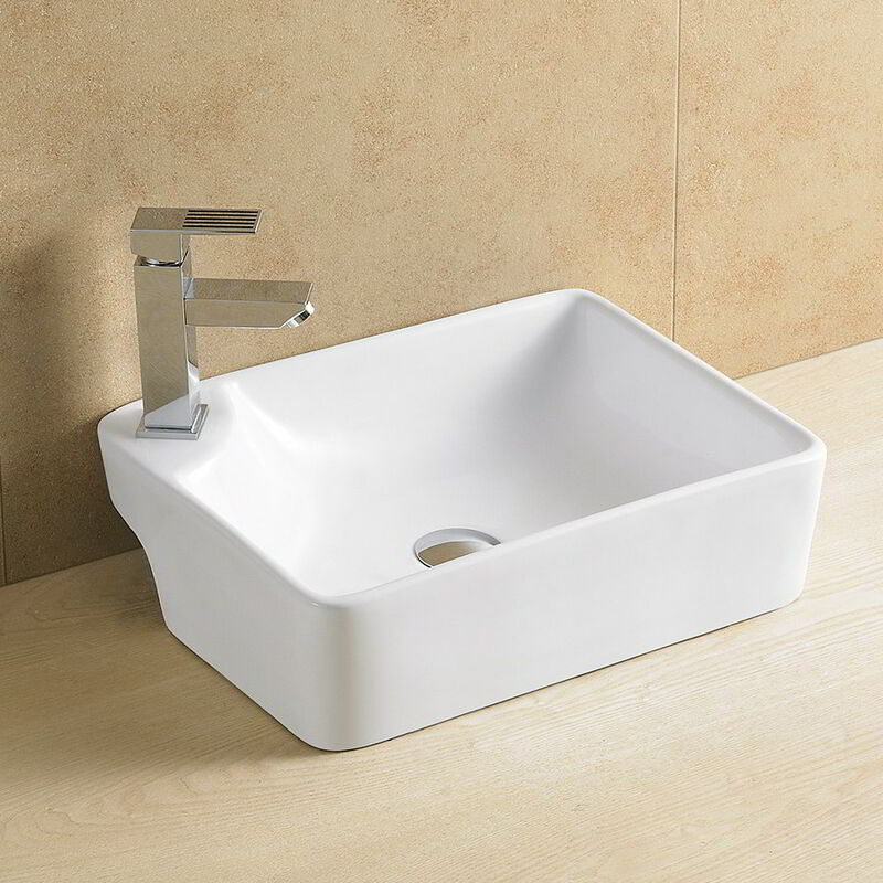 

GME - Lavabo de encimera cerámico 9367 - 44x34x12 cm.