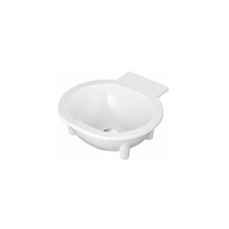 

Keuco - Lavabo de fundición mineral ELEGANCE 361 x 115 x 360 mm, sin orificio para grifería