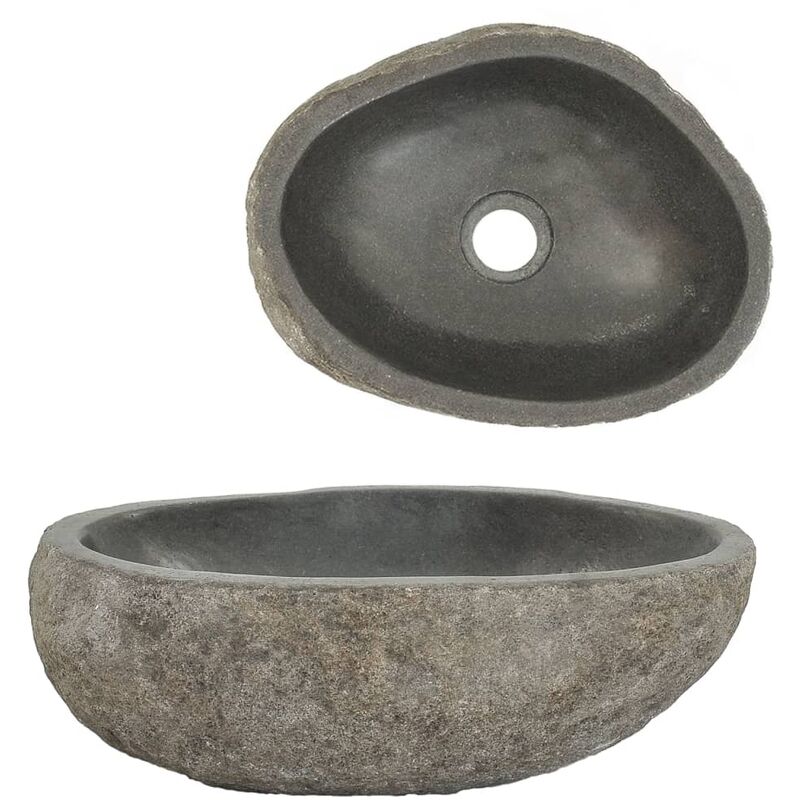 

Lavabo de piedra natural ovalado 30-37 cm