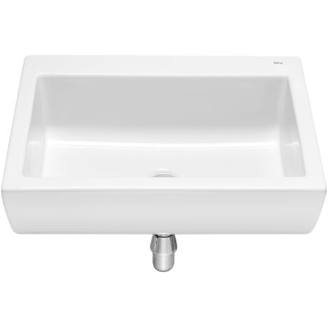 Lavabo de porcelana mural ACCESS - ROCA Medidas: 600x450 mm